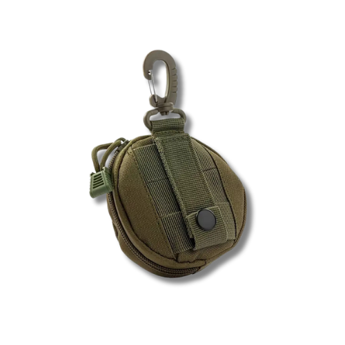 Bolsa Táctica Redonda con Sistema MOLLE