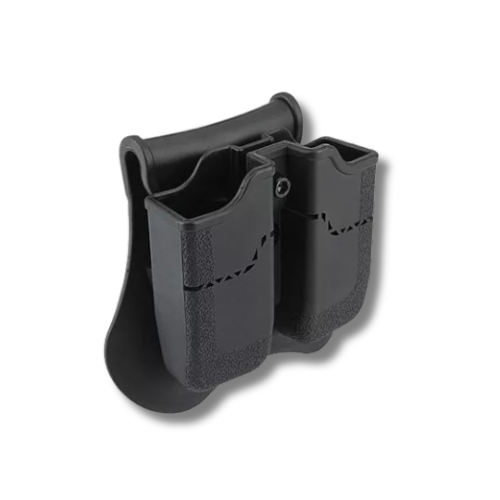 Porta Cargador Doble Universal Rígido para Pistola