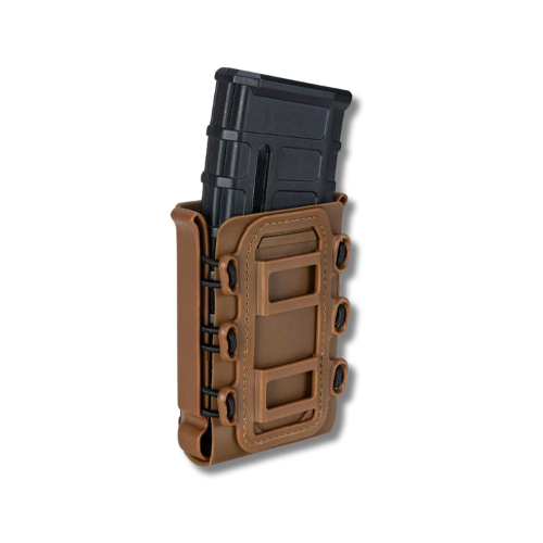 PORTA CARGADOR TÁCTICO SOFT SHELL MILITAR PARA ARMA LARGA M4 AR15 AK47 56