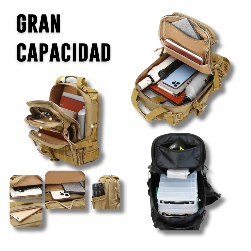 Mochila pechera táctica grande – 20 Litros