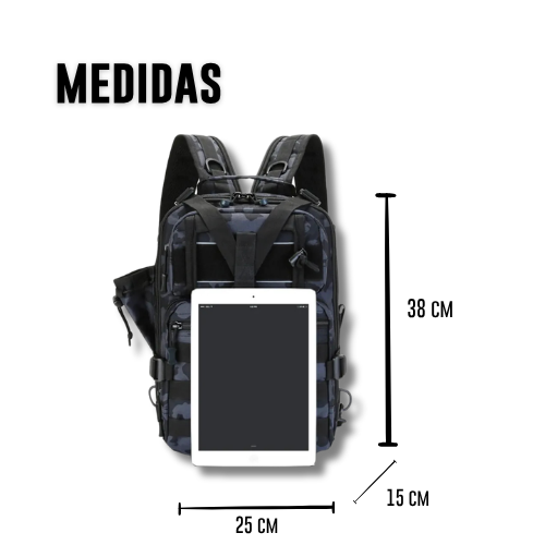 Mochila pechera táctica grande – 20 Litros