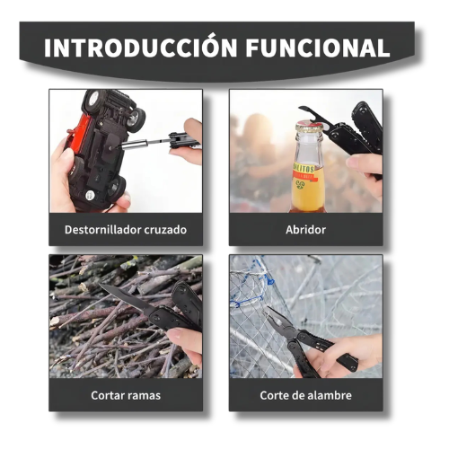 Multiherramienta Táctica 24-en-1