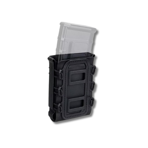 PORTA CARGADOR TÁCTICO SOFT SHELL MILITAR PARA ARMA LARGA M4 AR15 AK47 56