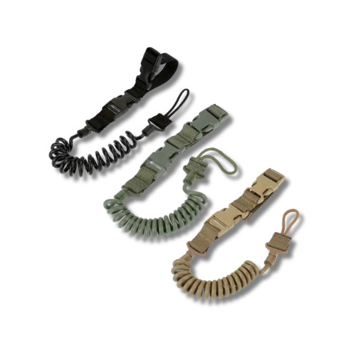 Cordón Táctico Elástico Antipérdida – Seguridad y Flexibilidad para tus Accesorios