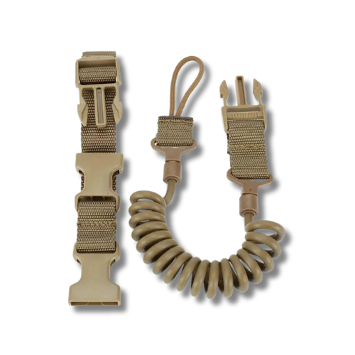 Cordón Táctico Elástico Antipérdida – Seguridad y Flexibilidad para tus Accesorios