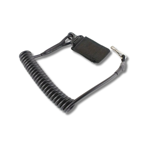 Correa Retráctil Táctica con Clip MOLLE – Resistente, Ajustable y Multifuncional